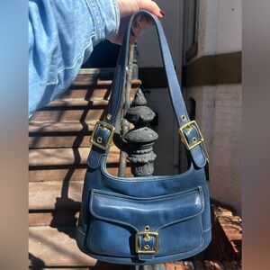 COACH VINTAGE SADDLE HIPPIE LEGACY BUCKLE